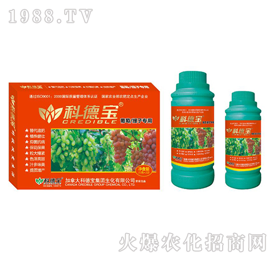 葡萄、提子專用營(yíng)養(yǎng)增產(chǎn)調(diào)理劑-科德寶