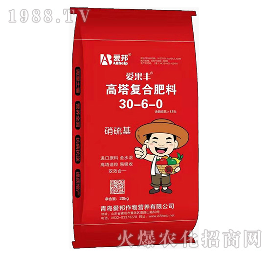 高塔復(fù)合肥料30-6-0-愛果豐-愛邦