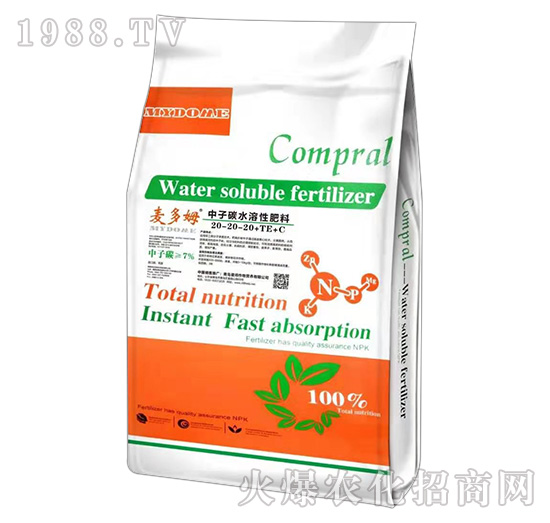 中子碳水溶肥料20-20-20+TE+C-麥多姆-愛(ài)邦