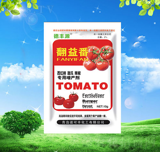 番茄辣椒甜瓜專用增產劑-翻益番-諾可豐