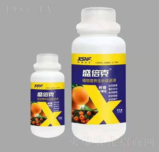 柑桔砂糖桔專用植物營養(yǎng)生長促進(jìn)液-盛倍克-新盛禾豐