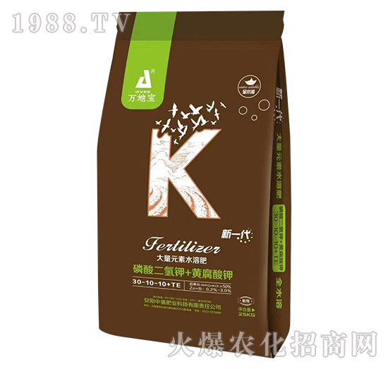 大量元素水溶肥30-10-10+TE-萬地寶-農(nóng)富天下