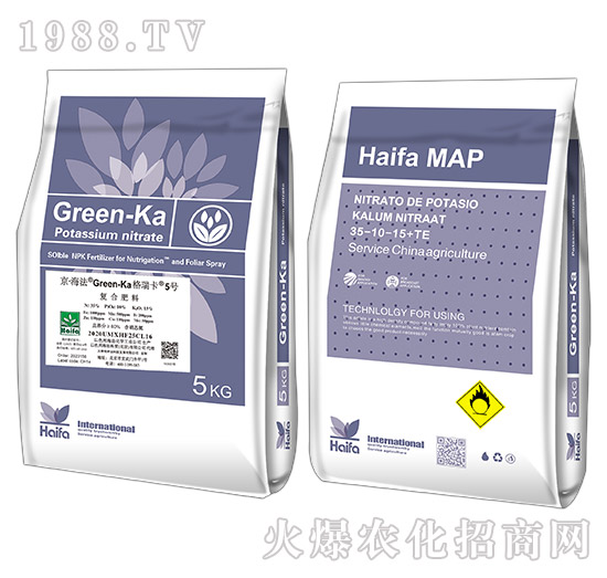 大量元素水溶肥料35-10-15+TE-格瑞卡5號-海法科貿(mào)