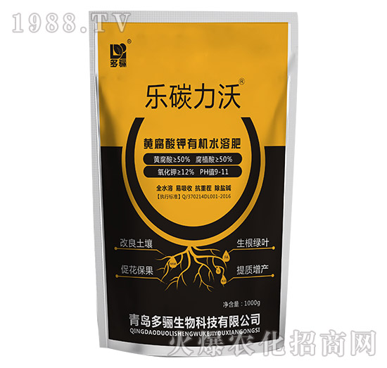 黃腐酸鉀有機(jī)水溶肥-樂(lè)碳力沃-多驪生物