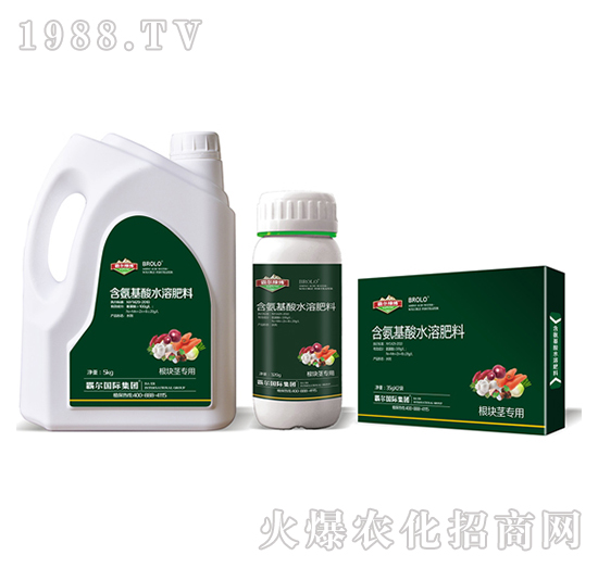 根塊莖類專用含氨基酸水溶肥料-霸爾綠博