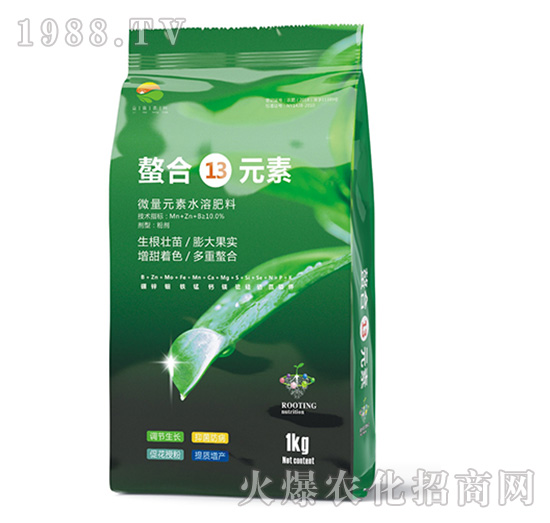 微量元素水溶肥料-螯合13元素-日升生物