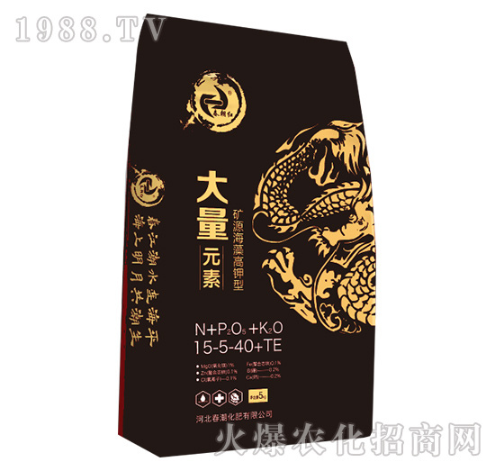 礦源海藻高鉀型大量元素水溶肥料15-5-40+TE-春潮紅