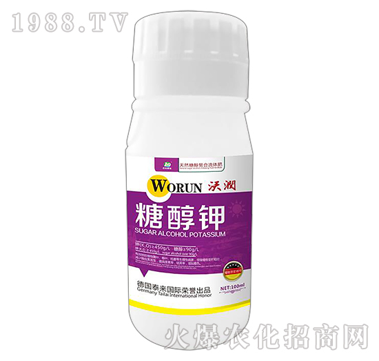 天然糖醇螯合流體肥-糖醇鉀-沃潤-泰來