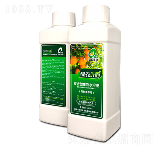 綠農(nóng)葉面（果樹類專用）-復合微生物水溶肥-綠色農(nóng)業(yè)