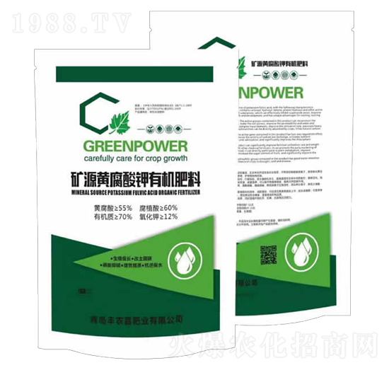 礦源黃腐酸鉀有機肥料-豐農(nóng)嘉
