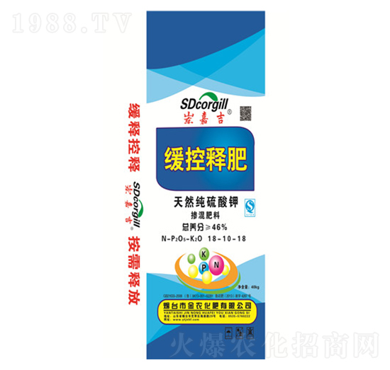 緩控釋肥18-10-18-崠嘉吉-金農(nóng)