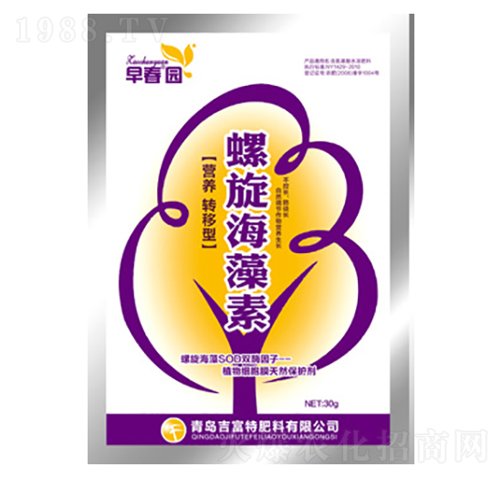 螺旋海藻素-早春園-吉富特