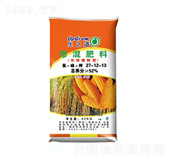 52%摻混肥料27-12-13-生之道