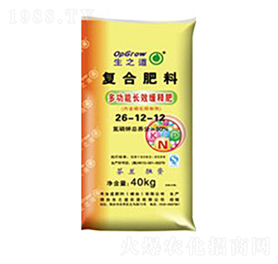 復(fù)合肥料26-12-12-生之道