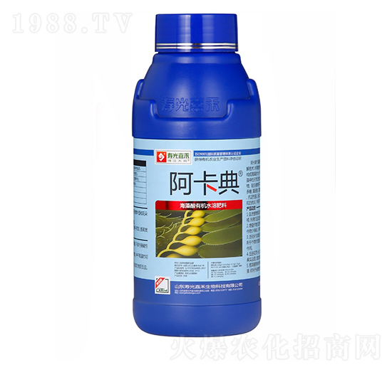500ml海藻酸有機(jī)水溶肥料-阿卡典-壽光嘉禾