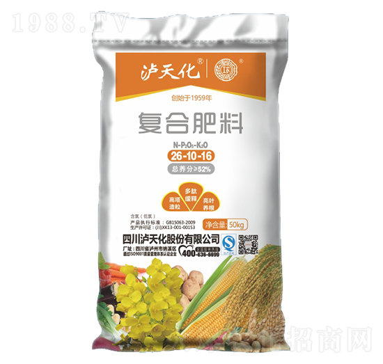 復(fù)合肥料26-10-16-瀘天化