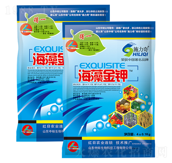 海藻金鉀-得一-裕田高科