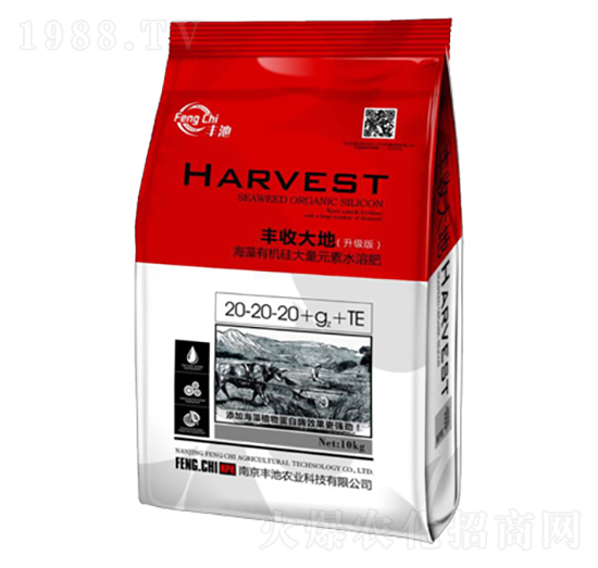 海藻有機(jī)硅大量元素水溶肥20-20-20+g+TE-豐池農(nóng)業(yè)