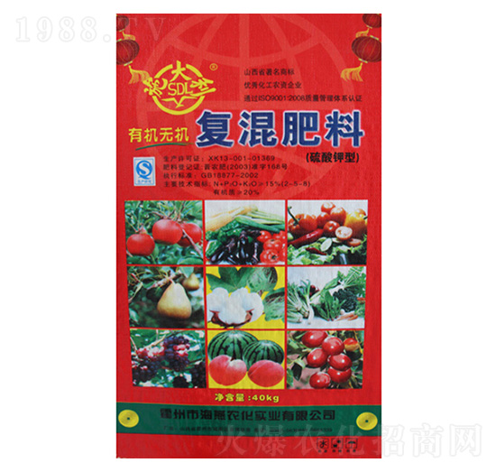 有機(jī)無機(jī)復(fù)混肥2-5-8-海燕農(nóng)化