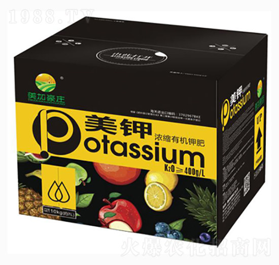 美鉀濃縮有機鉀肥-美加豪莊