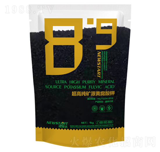 超高純礦源黃腐酸鉀 諾思達(dá)