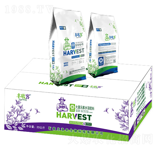 大量元素水溶肥料32-10-10+TE-豐收客-洛農生物