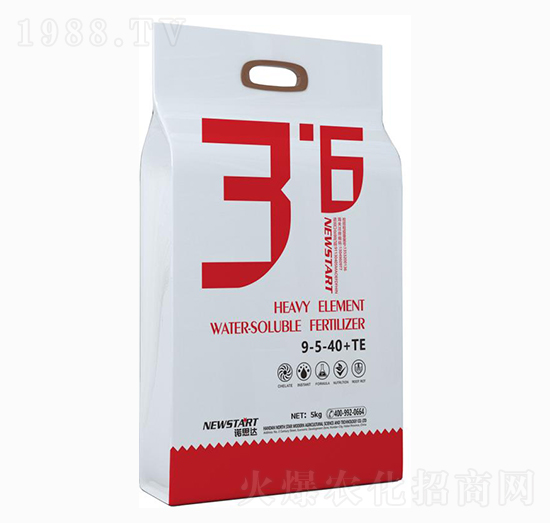 大量元素水溶肥9-5-40+TE 諾思達(dá)