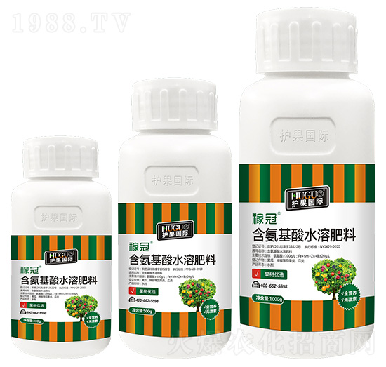 果樹優(yōu)選含氨基酸水溶肥料-稼冠-護果