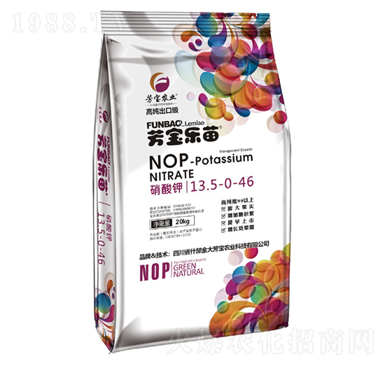 硝酸鉀13.5-0-46 芳寶樂(lè)苗 金大芳寶