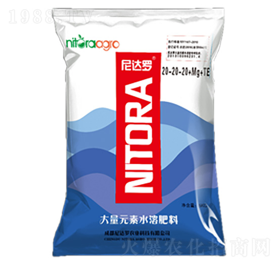 大量元素水溶肥20-20-20+TE-尼達羅