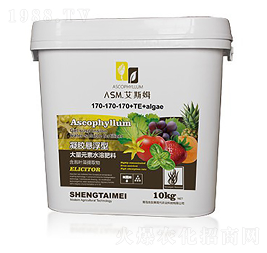 凝膠懸浮型大量元素水溶肥料170-170-170+TE+algae-艾斯姆-生肽美