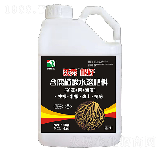 含腐植酸水溶肥料-沃秀根好-凱瑞斯