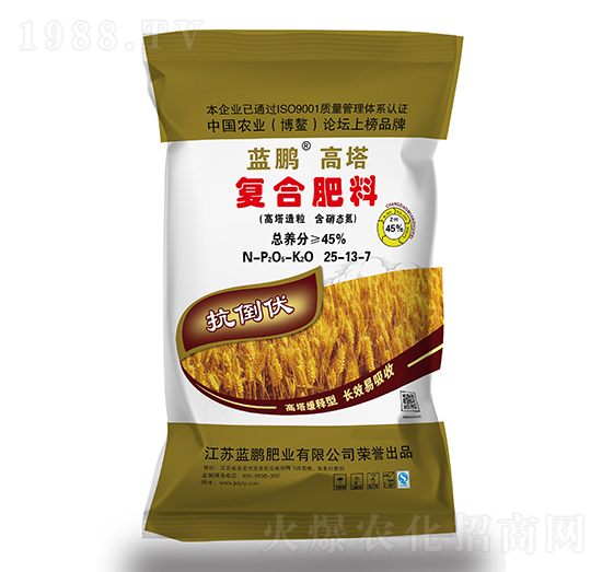 高塔緩釋型復(fù)合肥料25-13-7-藍(lán)鵬肥業(yè)