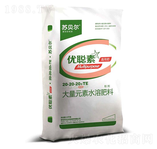 ͨ���͌�(zhu��n)�ô���Ԫ��ˮ�ܷ���20-20-20+TE-��(y��u)��-�崺�r(n��ng)�Y