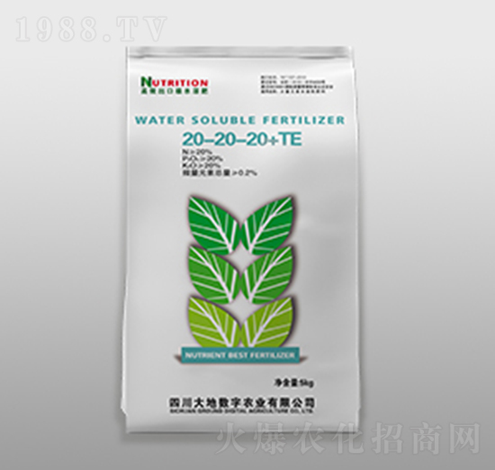 ����Ԫ��ˮ�ܷ���20-20-20+TE-��(sh��)���r(n��ng)�I(y��)