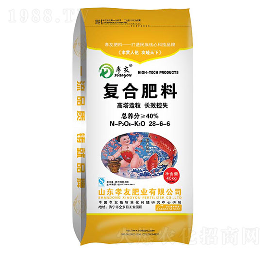 高塔造粒復(fù)合肥料28-6-6-孝友