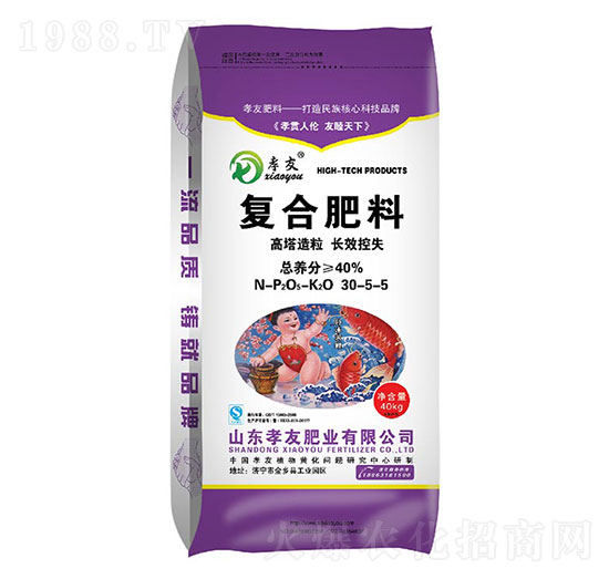 高塔造粒復合肥料30-5-5-孝友