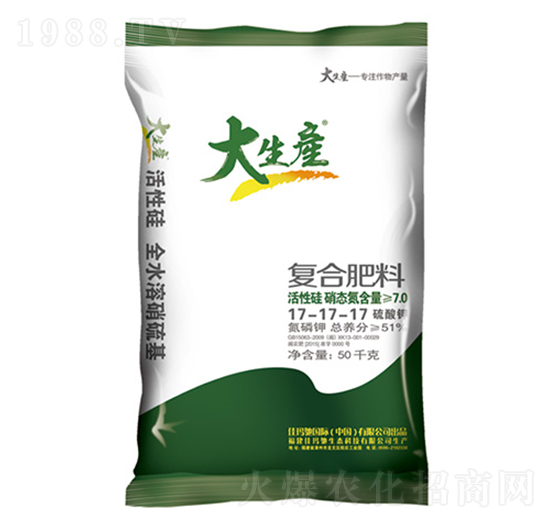 硫酸鉀復(fù)合肥料17-17-17-大生產(chǎn)-佳瑪馳