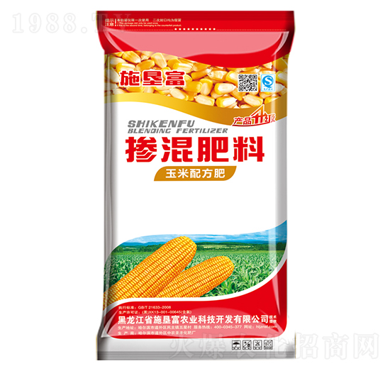 玉米配方摻混肥料-施墾富-中農(nóng)圣豐