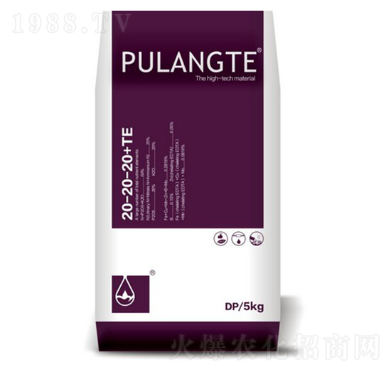 5kg大量元素水溶肥20-20-20+TE-圃朗特