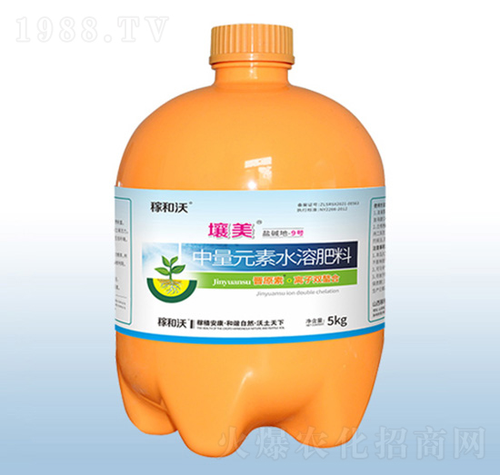 中量元素水溶肥-壤美·鹽堿地-9號(hào)-粟安