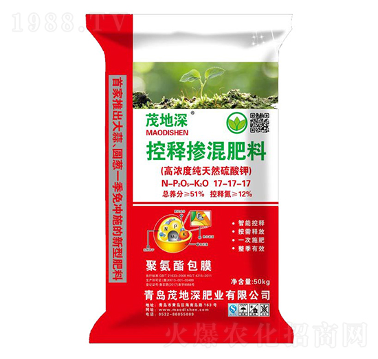 控釋摻混肥料17-17-17-茂地深