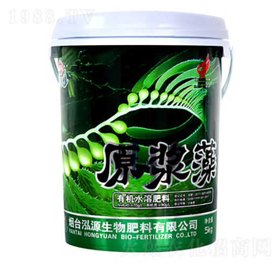 原漿藻有機水溶肥料-泓源生物