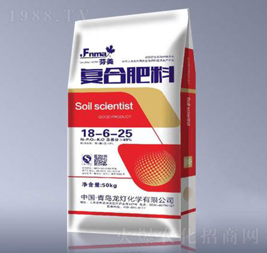 芬美復(fù)合肥料18-6-25-龍燈