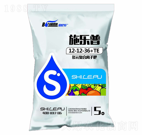 生物多元復合離子肥12-12-36+TE-施樂普-伯倫特