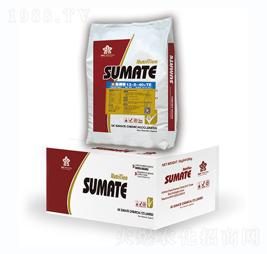 大量元素水溶肥12-6-40+TE-蔬美特