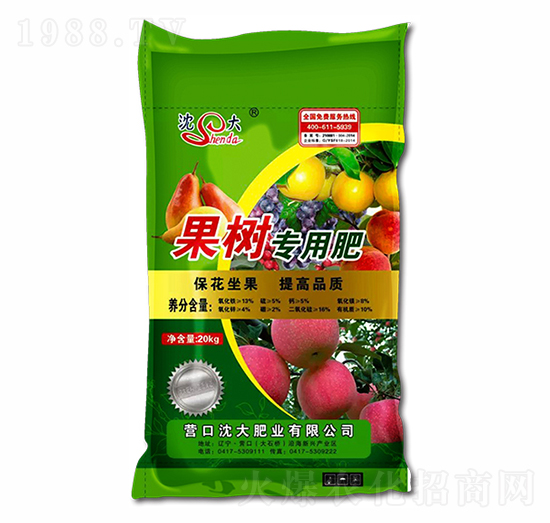 果樹專用肥-沈大肥業(yè)