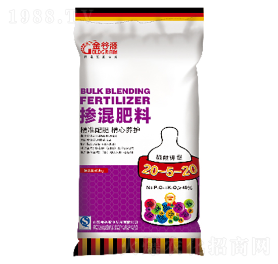 硫酸鉀型摻混肥料20-5-20-金谷源-金谷農(nóng)業(yè)