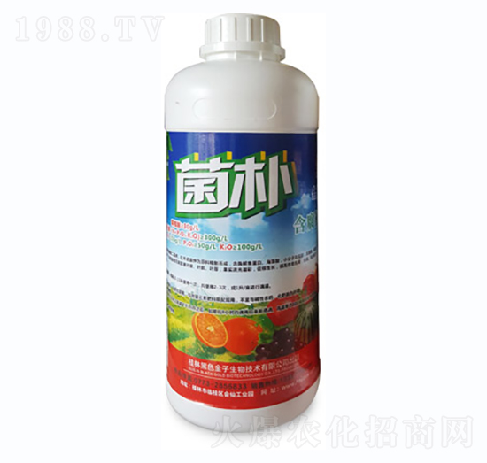 魚蛋白海藻酸葉面肥-菌補-黑色金子