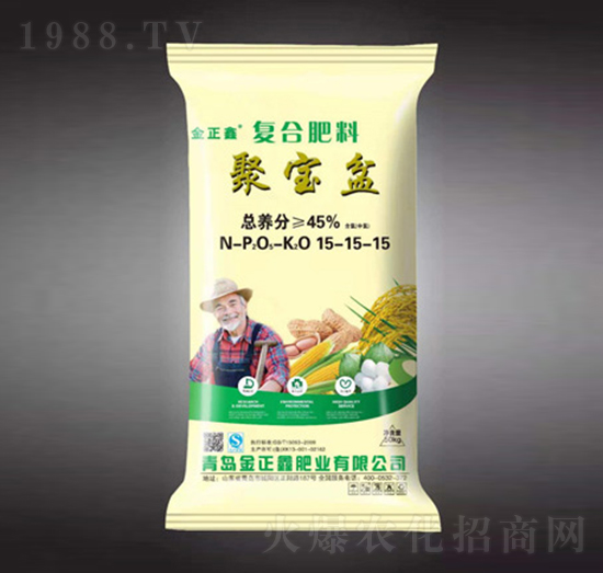 聚寶盆復(fù)合肥料15-15-15-金正鑫